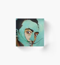 A fragment of what you felt Acrylic Block