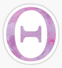 Lilac Watercolor Θ Sticker