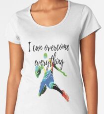 T-shirt I can overcome everything Sport Fitness Gym Women's Premium T-Shirt