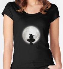 Camiseta entallada de cuello redondo Uchiha Itachi