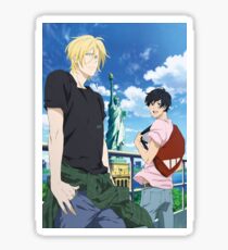 ASH ❤ EIJI - BANANA FISH Sticker