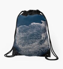 Ice Floes Drawstring Bag