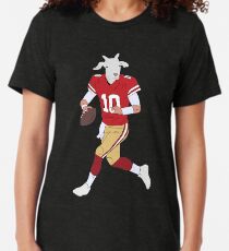 Jimmy Garoppolo, The GOAT Tri-blend T-Shirt