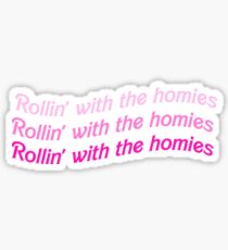 Pegatina Rollin 'con los homies