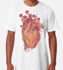 Camiseta larga Dulce corazón