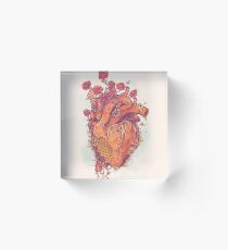 Sweet Heart Acrylic Block
