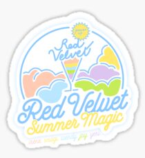 RED VELVET Summer Magic logo Sticker