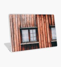 Norwegen Holzhaus Laptop Folie