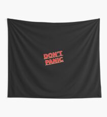 Do not panic Wall Tapestry