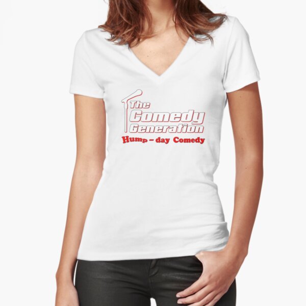 Hump-day Comedy Fitted V-Neck T-Shirt