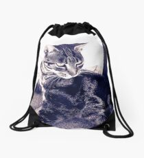 Looking ahead Drawstring Bag