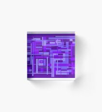 BlueViolet Acrylic Block