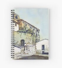 Taking a Break in Caceres Spiral Notebook
