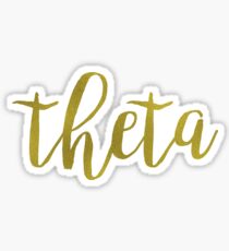 theta Sticker