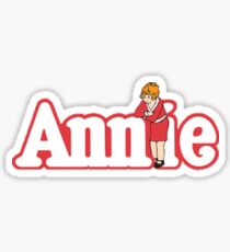 Annie - Musikalisches Logo Sticker
