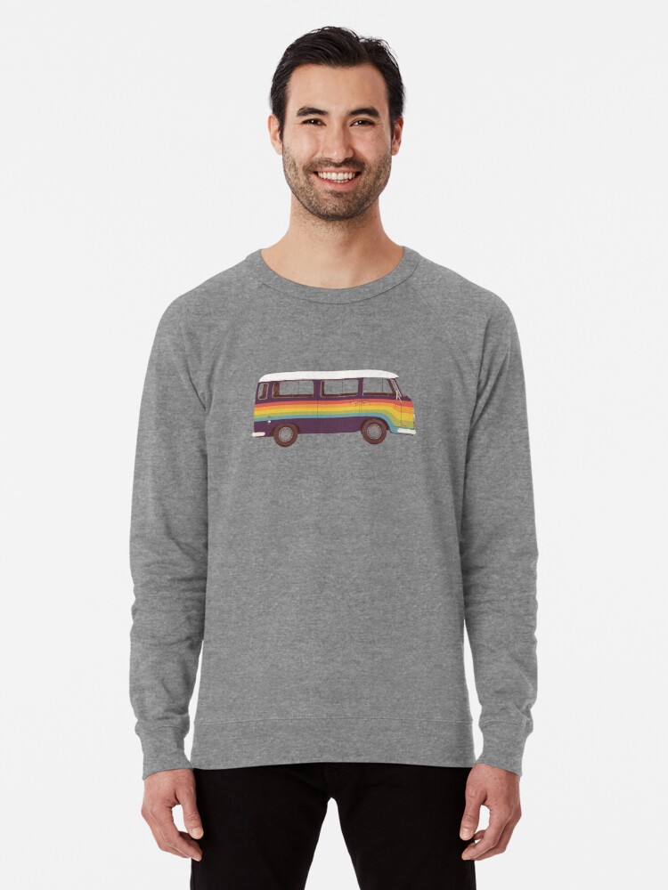 vans rainbow sweatshirt