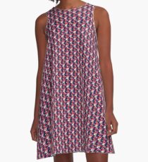 Col Reb | 8 Bit A-Line Dress