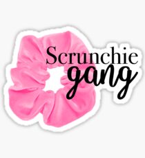Scrunchie gang sticker Sticker