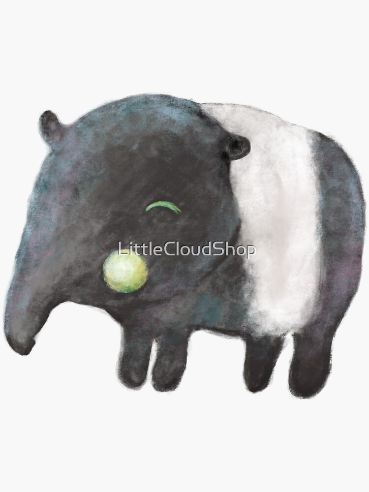 Wee Tapir by LittleCloudShop