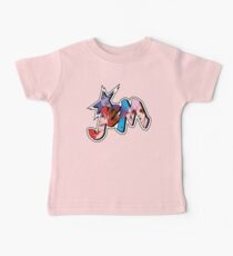 Jem and the Holograms - Logo - Group Color Baby Tee