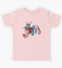 Jem and the Holograms - Logo - Group Color Kids Tee