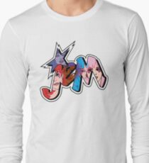 Jem and the Holograms - Logo - Group Color Long Sleeve T-Shirt