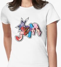 Jem and the Holograms - Logo - Group Color Women's Fitted T-Shirt