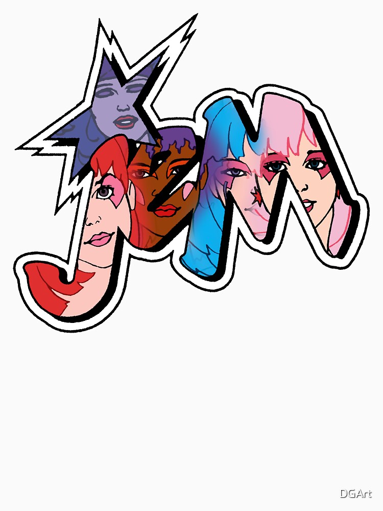 Jem and the Holograms - Logo - Group Color by DGArt