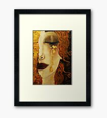 Golden Tears...Jugendstil art by Klimt Framed Print