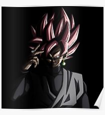 Black Goku Poster
