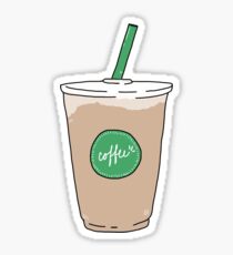 iced coffee Sticker