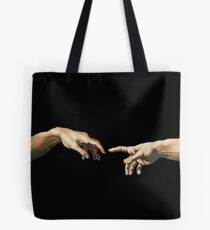the creation of adam Tote Bag