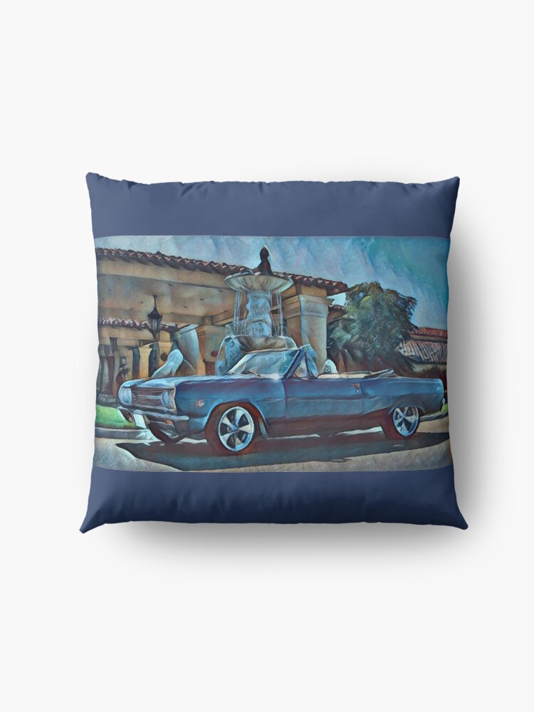 Alternate view of Classic Car Chevrolet Chevelle Convertible Floor Pillow
