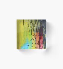 BE BOLD AND FLY AWAY Acrylic Block