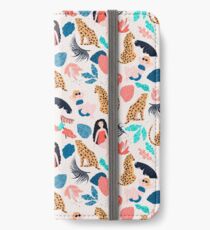 Vinilo o funda para iPhone Chicas tropicales y Cheetah