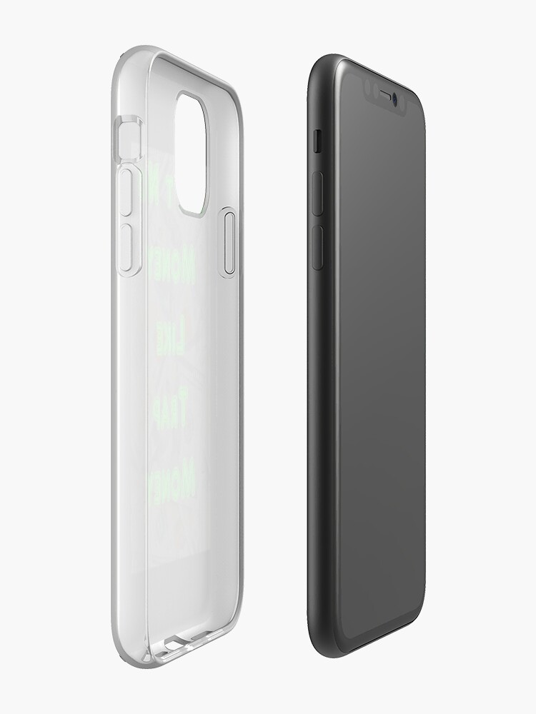 Coque iPhone « L'argent n'est pas comme l'argent de trappe 100 le billet d'un dollar », par Rufi