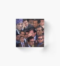 The Office Set Acrylic Block