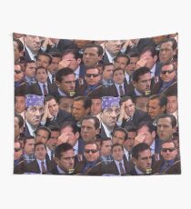 The Office Set Wall Tapestry