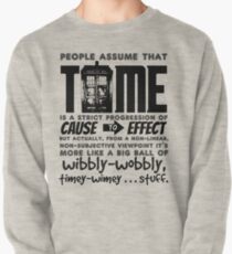 Wibbly-Wobbly Timey-Wimey...Stuff. Pullover