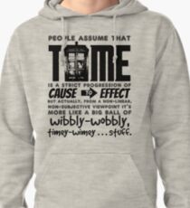 Wibbly-Wobbly Timey-Wimey...Stuff. Pullover Hoodie