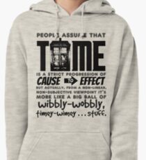 Wibbly-Wobbly Timey-Wimey...Stuff. Pullover Hoodie