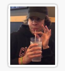 david dobrik sipping TEA Sticker