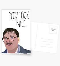 Jim Friday Night Dinner 'YOU LOOK NICE' Postcards