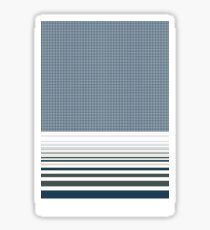Houndstooth and Geometrical Stripes Sticker