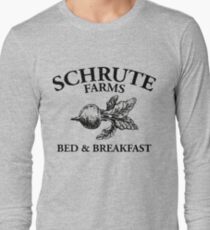 Schrute Farms - Bed and Breakfast - Logo - The Office Long Sleeve T-Shirt