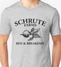 Schrute Farms - Chambres d'hôtes - Logo - The Office T-shirt unisexe