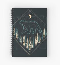The Heaven's Wild Bear Spiral Notebook