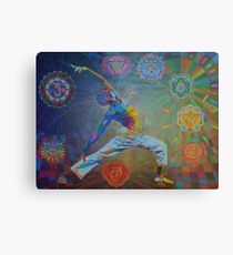 Viparita Virabhadrasana digital - 2014 Metal Print