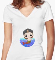 Sirens series - Gabe Women's Fitted V-Neck T-Shirt