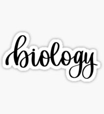 Biology- Folder/Binder Sticker Sticker